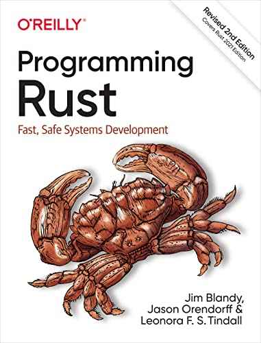 PROGRAMMING RUST 2ED by Jim Blandy | Paperback | HMS-9781492052593