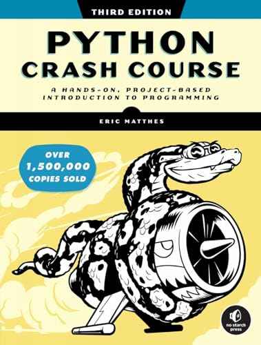 Python Crash Course, 3rd Edition: A Hands-On, Project-B | Eric Matthes | 978-1718502703 | Paperback