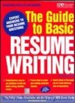 The Guide to Basic Resume Writing by Editors of VGM - Paperback cover