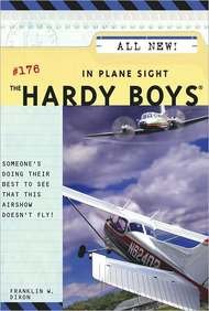 In Plane Sight Hardy Boys Series 176 by Franklin W Dixon - Paperback cover
