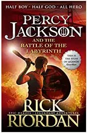 Percy Jackson (4) Battle of Laby by Rick Riordan - Paperback cover