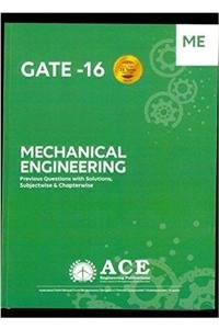 GATE - 16 Mechanical Engineering by ACE Engineering - Paperback cover