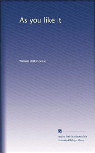 As you Like by William Shakespeare - Paperback cover