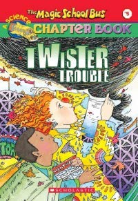 The Magic School Bus 6 Book Set: Twister Trouble #5, the Giant Germ #6, Dinosaur Detectives #9, Polar Bear Patrol #13, Voyage to the Volcano #15, Food Chain Frenzy #17 (The Magic School Bus Chapter Book, 5, 6, 9, 13, 15, 17) by Ann Schreiber - Paperback cover