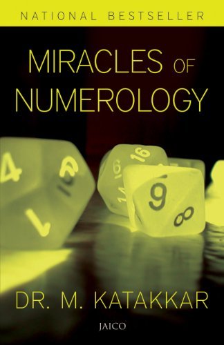Miracles of Numerology by M. Katakkar - Hardcover cover
