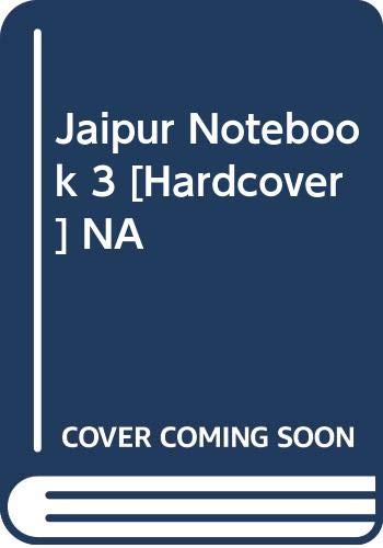 Jaipur Notebook 3 - Book cover