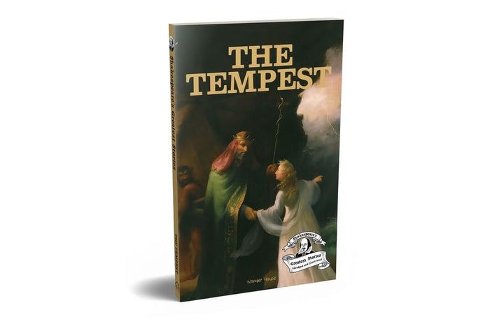 The Tempest: Abridged and Illustrated (Shakespeare's Greatest Stories) by Wonder House Books - Paperback cover