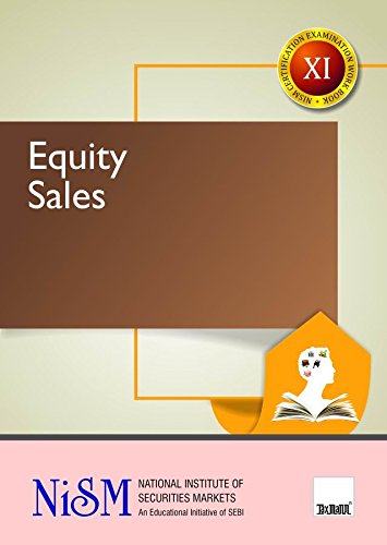 Equity Sales by National Institute of Securities Markets(NISM) - Paperback cover