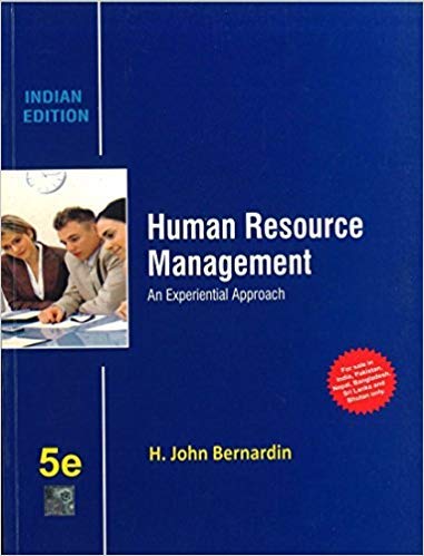 Human Resource Management, 5Ed by Bernardin - Paperback cover