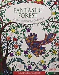 Fantastic Forest Adult Colouring Book - Book cover