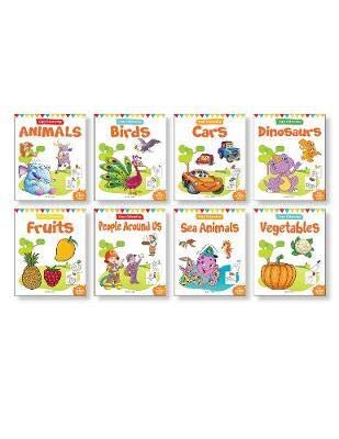Little Artist Copy Colouring pack: Set of 8 books by Wonder House Books - Paperback cover