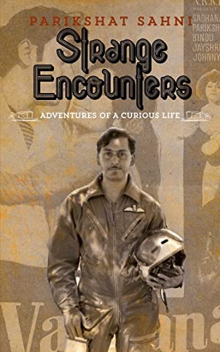 Simon Schuster Strange Encounters by Parikshat Sahni - Book cover