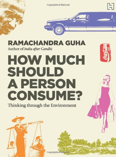 How Much Should A Person Consume by Ramachandra Guha - Paperback cover