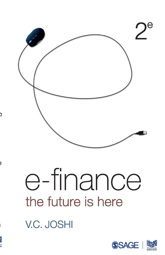 E-Finance: The Future is Here by Vasant C Joshi - Paperback cover
