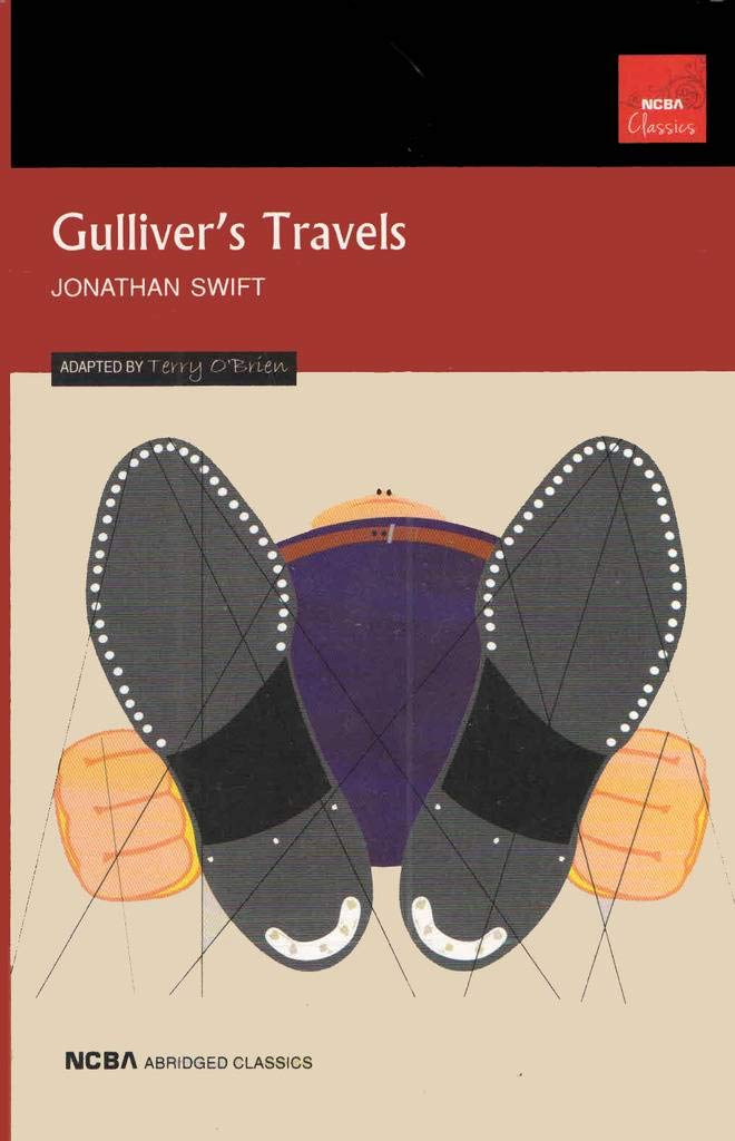Gulliver's Travels by Jonathan Swift - Paperback cover