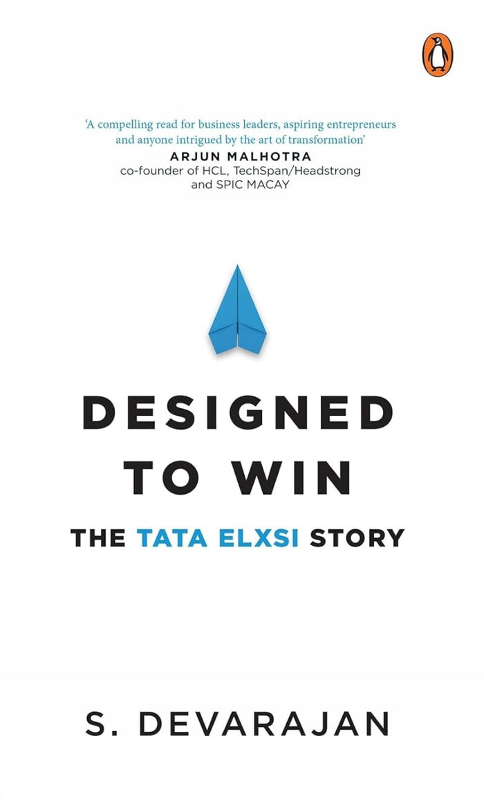 Designed to Win: The Tata Elxsi Story by S. Devarajan - Hardcover cover