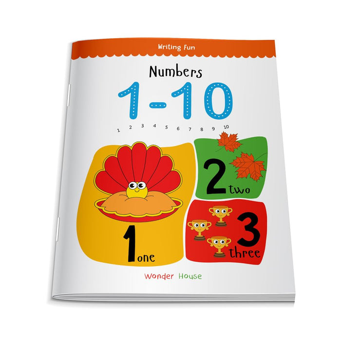 Numbers 1 - 10: Write and Practice Numbers 1 to 10 by Wonder House Books - Paperback cover
