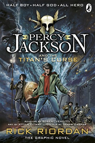 Percy Jackson and the Titans Curse: The Graphic Novel by Rick Riordan - Paperback cover