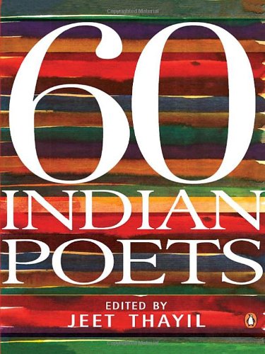 60 Indian Poets by Jeet Thayil - Paperback cover