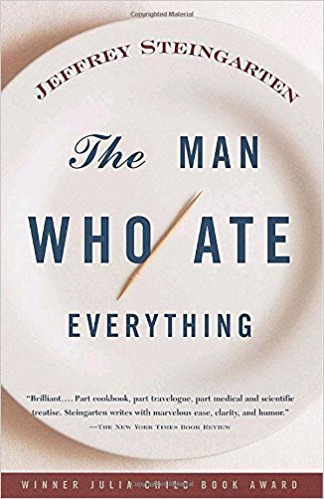 The Man Who Ate Everything By Steingarten Jeffrey by Jeffrey Steingarten - Book cover