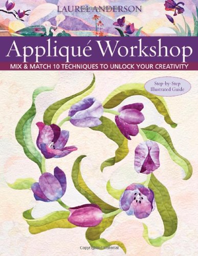 Applique Workshop: Mix and Match 10 Techniques to Unlock Your Creativity by Laurel Anderson - Paperback cover