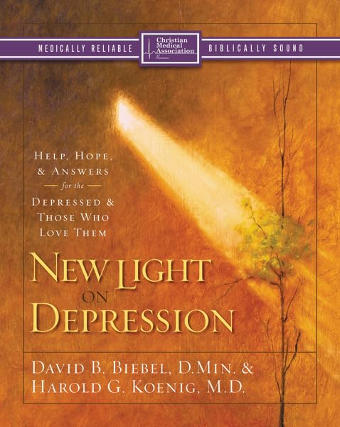 New Light on Depression: Help, Hope, and Answers for the Depressed and Those Who Love Them by David B. Biebel - Paperback cover