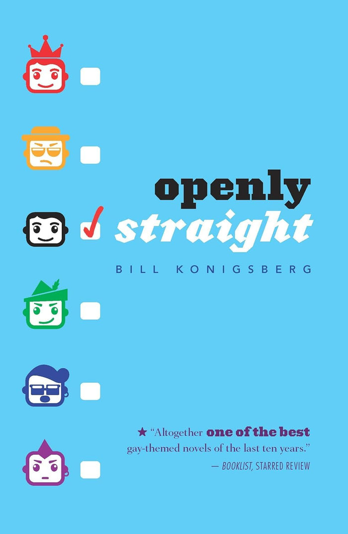 Openly Straight by Bill Konigsberg - Paperback cover