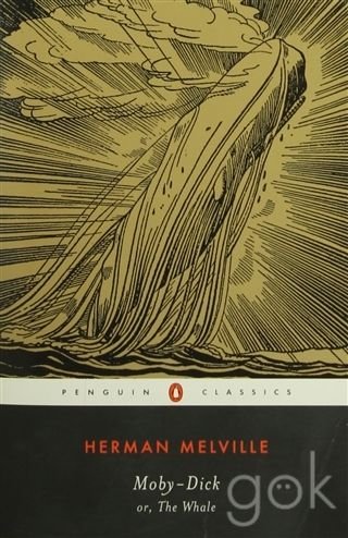 moby-dick-or-the-whale by Herman Melville - Paperback cover
