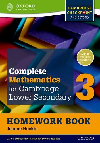 Oxford International Maths For Cambridge Secondary by Joanne Hockin - Book cover
