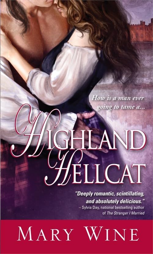 Highland Hellcat (Hot Highlanders, 2) by Mary Wine - Mass Market Paperback cover