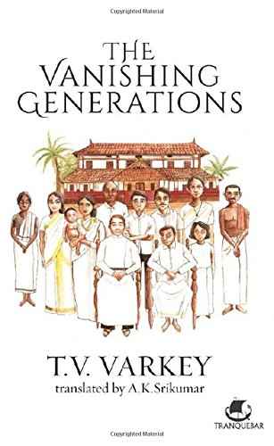 Front cover of the Hardcover book 'The Vanishing Generations T V Varkey' by T V Varkey.