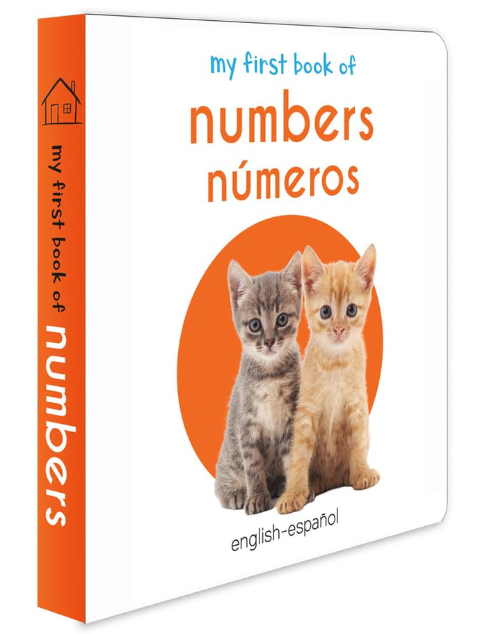 My First Book of Numbers - Numeros: My First English-spanish Board Book (English and Spanish Edition) by Wonder House Books - Board Book cover