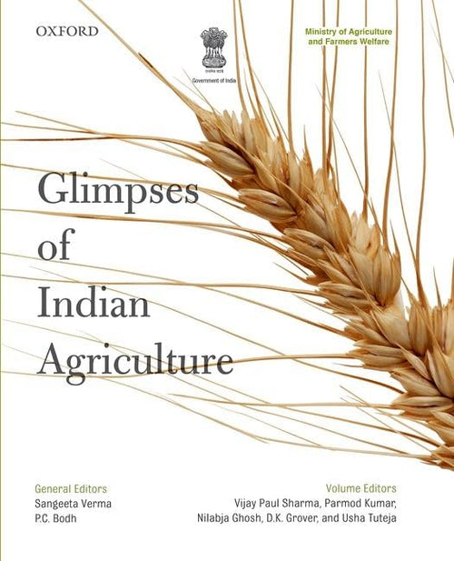 Glimpses of Indian Agriculture by Sangeeta Verma - Paperback cover