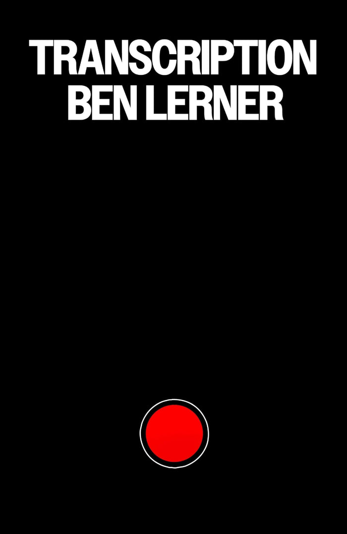 Transcription (International Edition) by Ben Lerner - Paperback cover