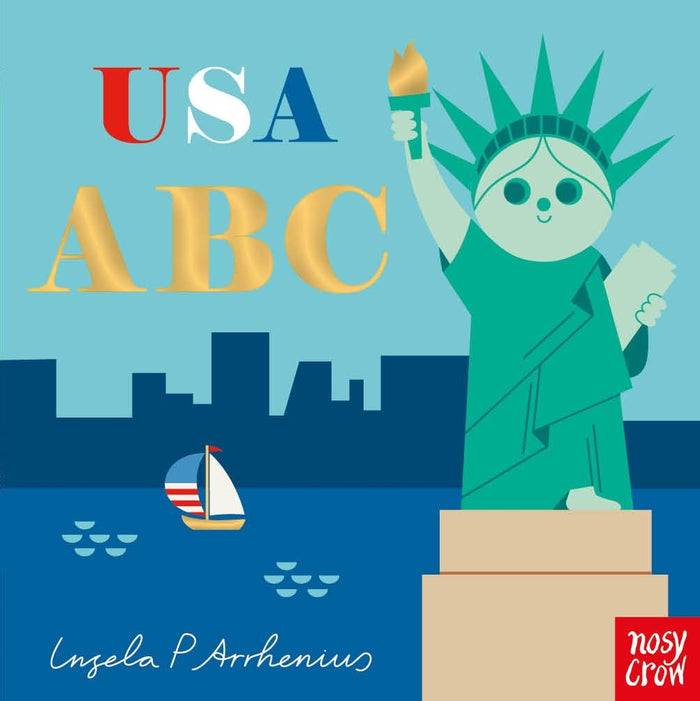 USA ABC by Nosy Crow - Board Book cover