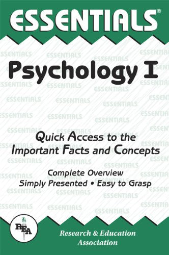 Psychology I Essentials (Volume 1) (Essentials Study Guides) by Linda Leal - Paperback cover