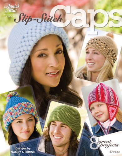 Slip Stitch Caps by Nancy Nehring - Paperback cover