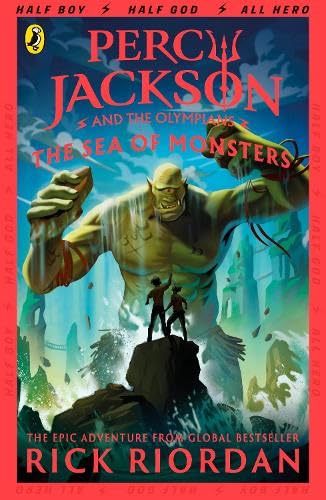 Percy Jackson And The Sea Of Monsters by Rick Riordan - Paperback cover
