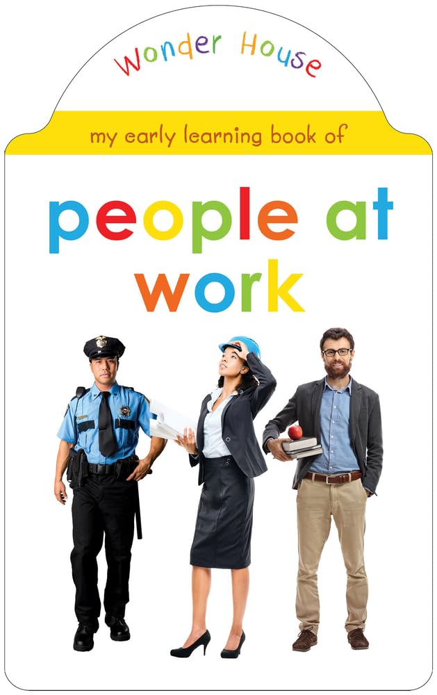 My Early Learning Book of People at Work by Wonder House Books - Board Book cover