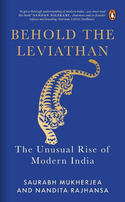Behold the Leviathan: The Unusual Rise of Modern India by Saurabh Mukherjea - Hardcover cover