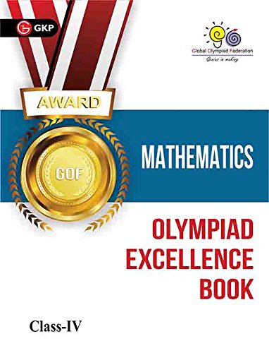 Olympiad Excellence Book: Mathematics Class IV by GKP - Paperback cover