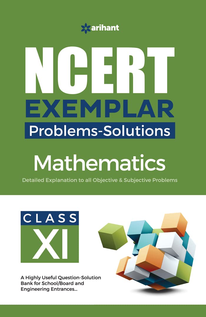 NCERT Exemplar Problems-Solutions Mathematics class 11th by Abhishek Chauhan - Paperback cover