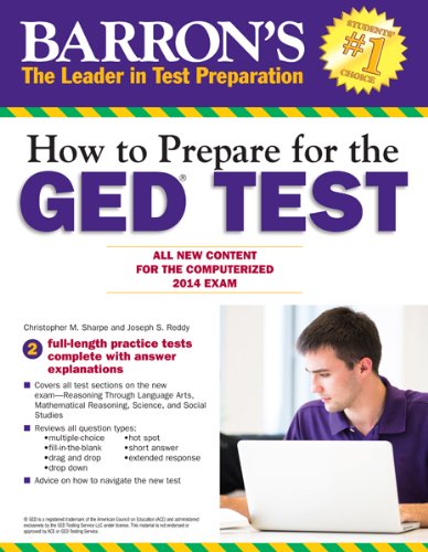 How to Prepare for the GED® Test: All New Content for the Computerized 2014 Exam by Joseph Reddy - Paperback cover