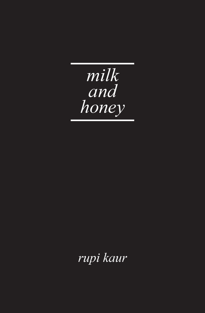 Milk and Honey by Rupi Kaur - Hardcover cover