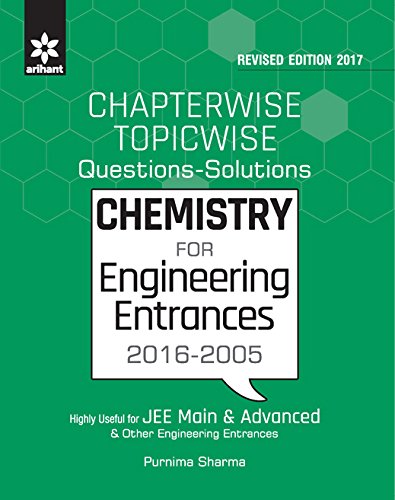 Chapterwise & Topicwise Chemistry Previous Years'' Engineering Entrances (Question with Solutions) by Purnima Sharma - Paperback cover