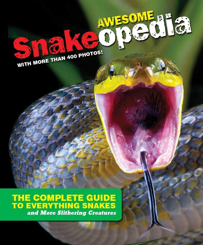 Discovery Snakeopedia: The Complete Guide to Everything Snakes--Plus Lizards and More Reptiles by Discovery Channel - Paperback cover