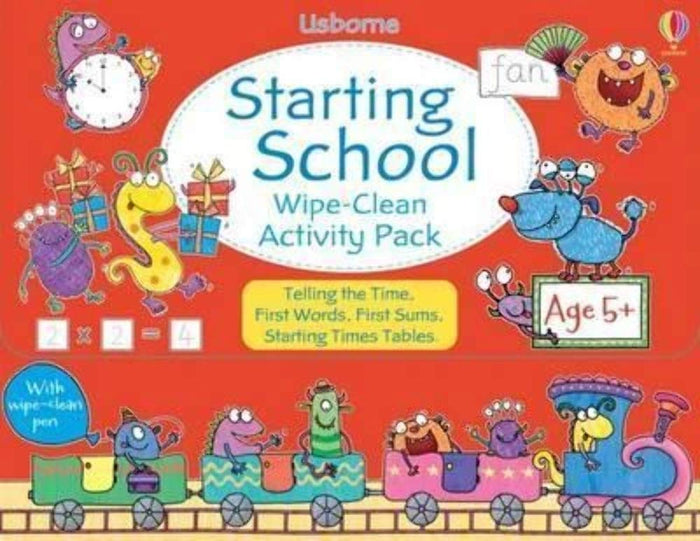 Starting School Wipe-Clean Activity Pack - Paperback cover