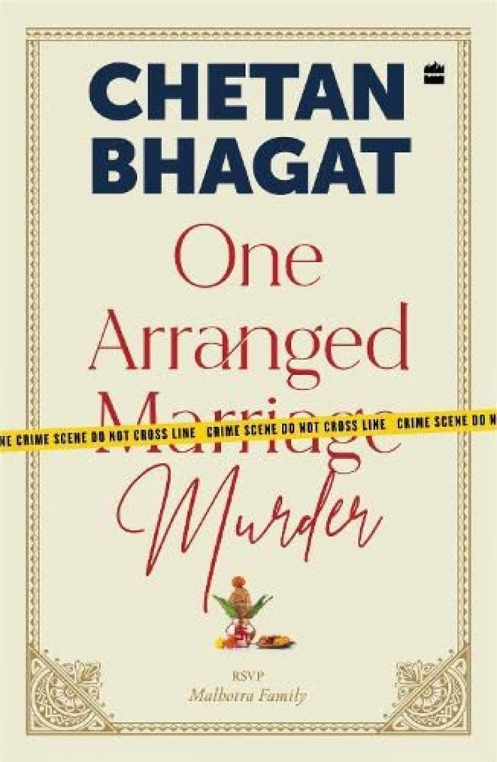 One Arranged Murder by Chetan Bhagat - Paperback cover
