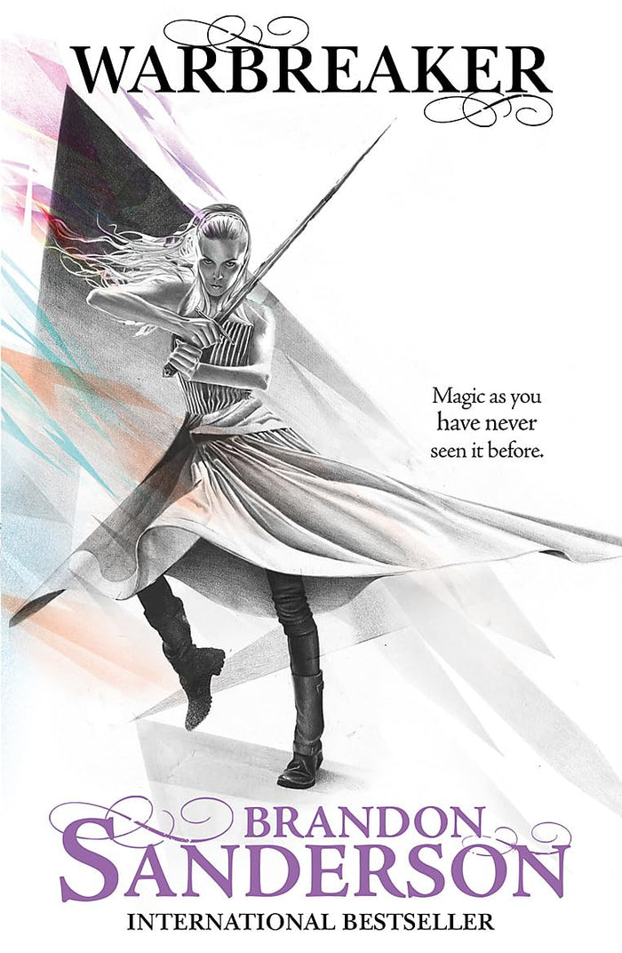 Warbreaker by Brandon Sanderson - Book cover