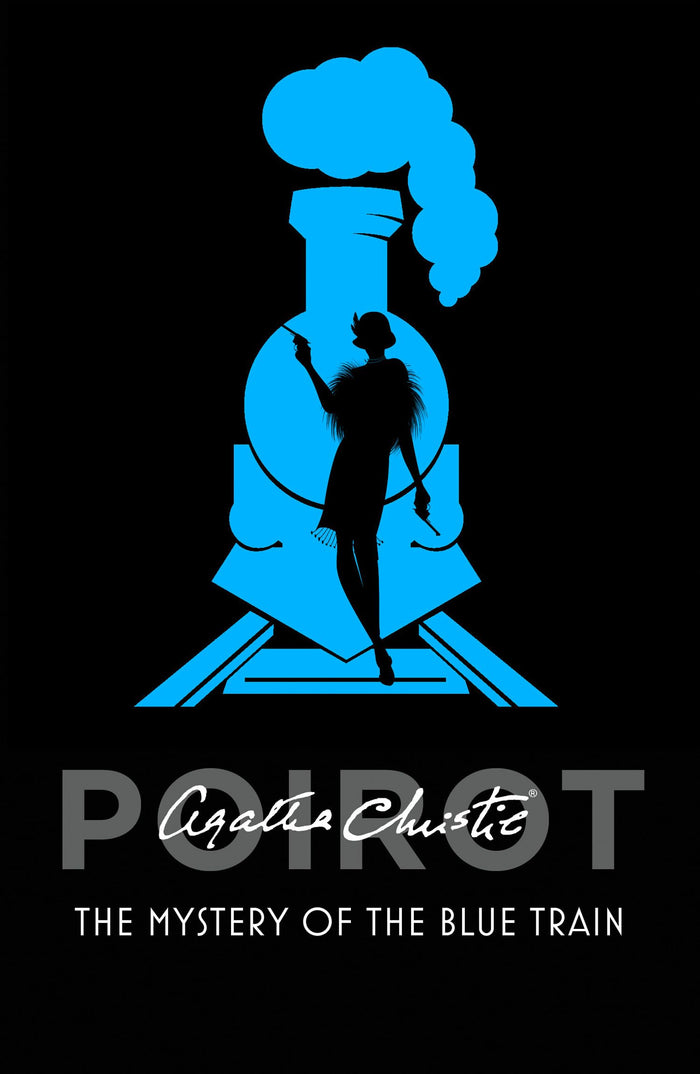 The Mystery of the Blue Train (Poirot) by Agatha Christie - Paperback cover
